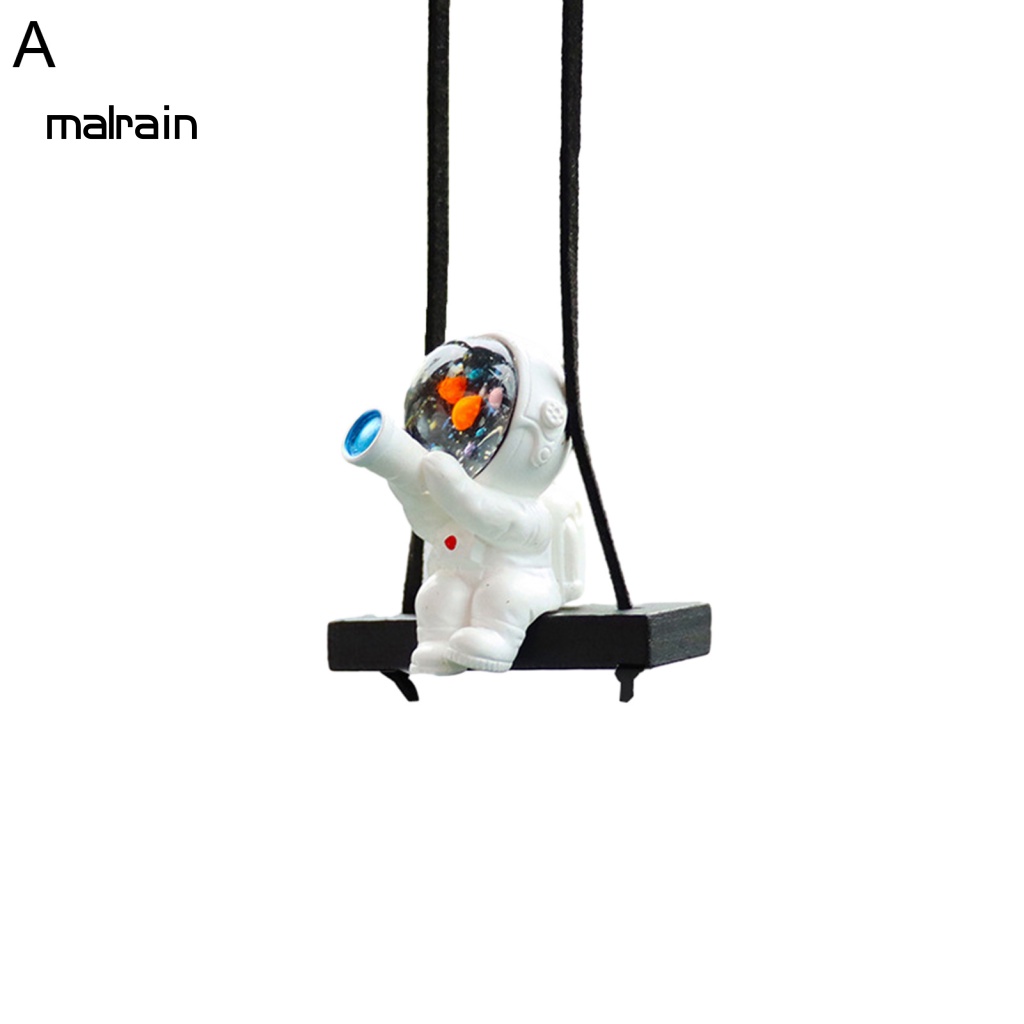 Mặt Dây Chuyền Hình Phi Hành Gia Phi Hành Gia Dễ Thương Treo Gương Chiếu Hậu Trang Trí Xe Hơi