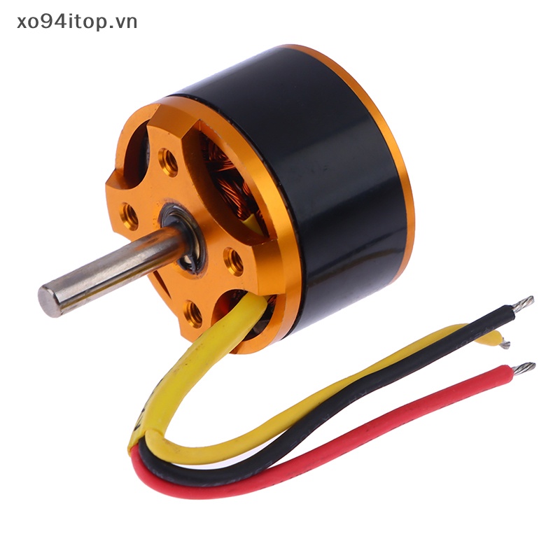 Xoitop Mô Hình Máy Bay Không Chổi Than 12-24v 3 Pha 2412 ndfeb 3s 1350kv bldc vn