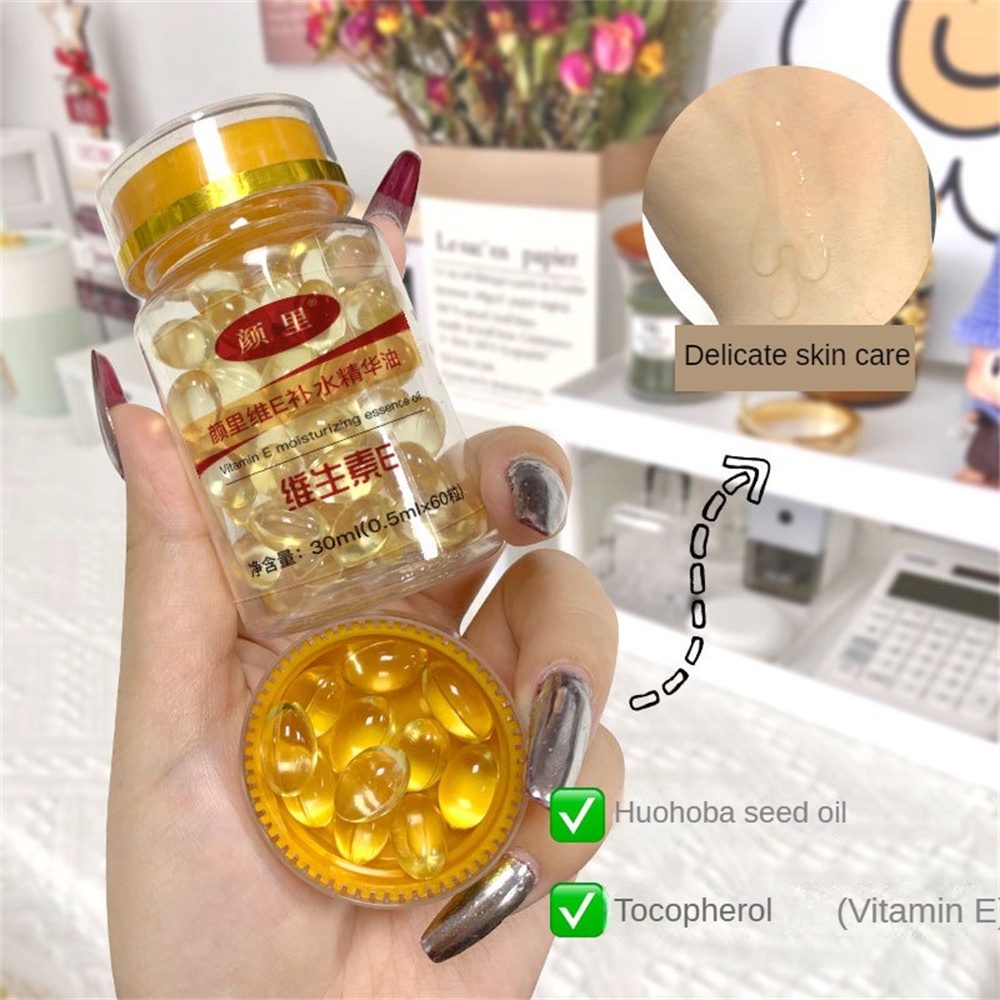 Tinh chất dưỡng ẩm Vitamin E Dưỡng ẩm và làm sáng tông màu da, sảng khoái, không nhờn và làm sáng nếp nhăn Tinh chất dưỡng da mặt dành cho nữ JULYSTAR