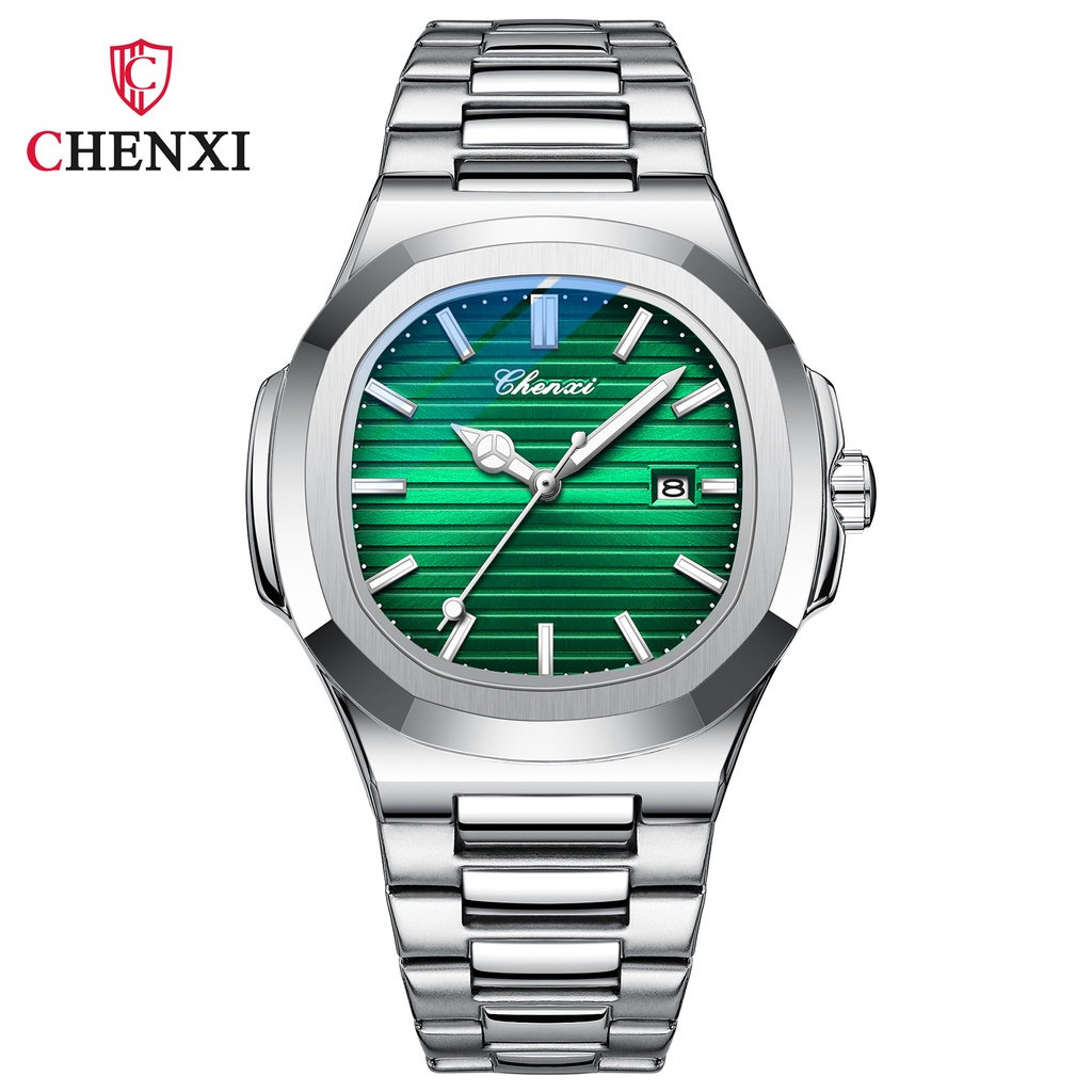 Chenxi Đồng Hồ Đeo Tay Chống Thấm Nước Phát Quang Đơn Giản Theo Phong Cách Doanh Nhân Dành Cho Cặp Đôi