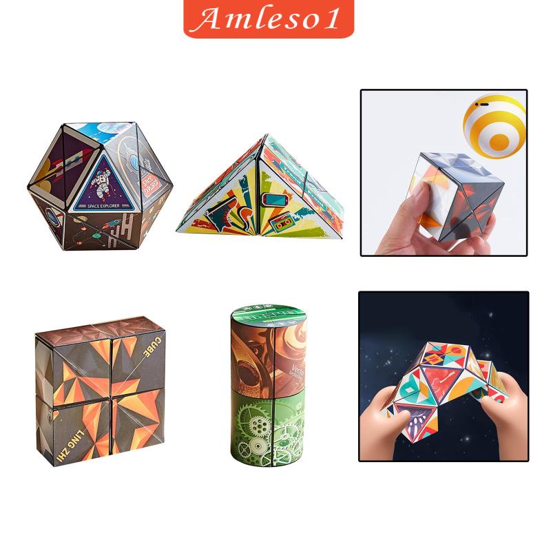 Đồ Chơi Khối Rubik Cảm Biến Chuyển Động Dành Cho Thanh Thiếu Niên