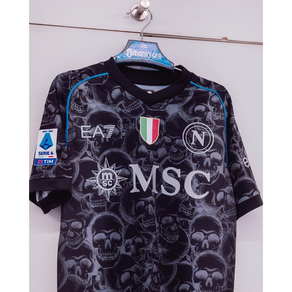 Áo Thun Bóng Đá Phiên Bản Đặc Biệt S2Xl 2023-24 napoli  jersey S2Xl - Xl - 2023-24 napoli]