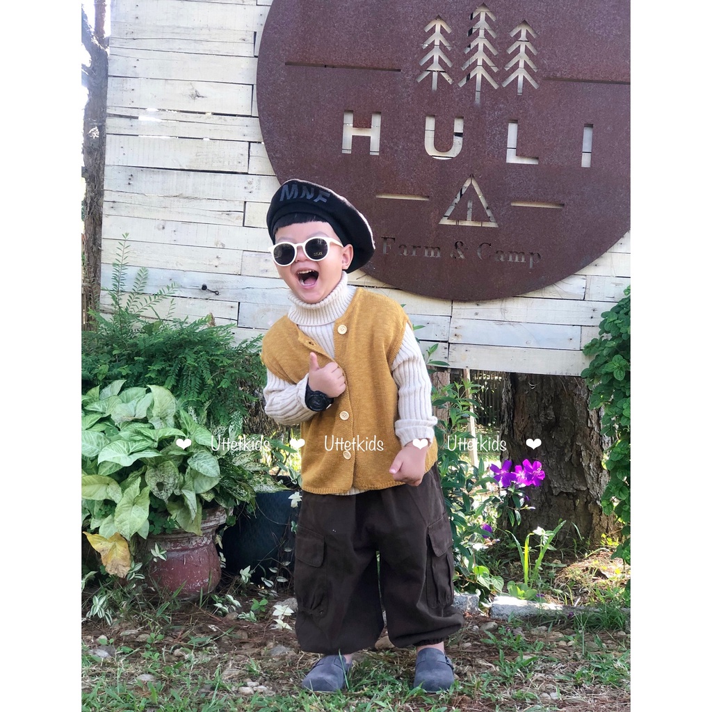 ÁO LEN ÔM CỔ LỌ PHONG CÁCH HÀN QUỐC CHO BÉ GÁI VÀ BÉ TRAI