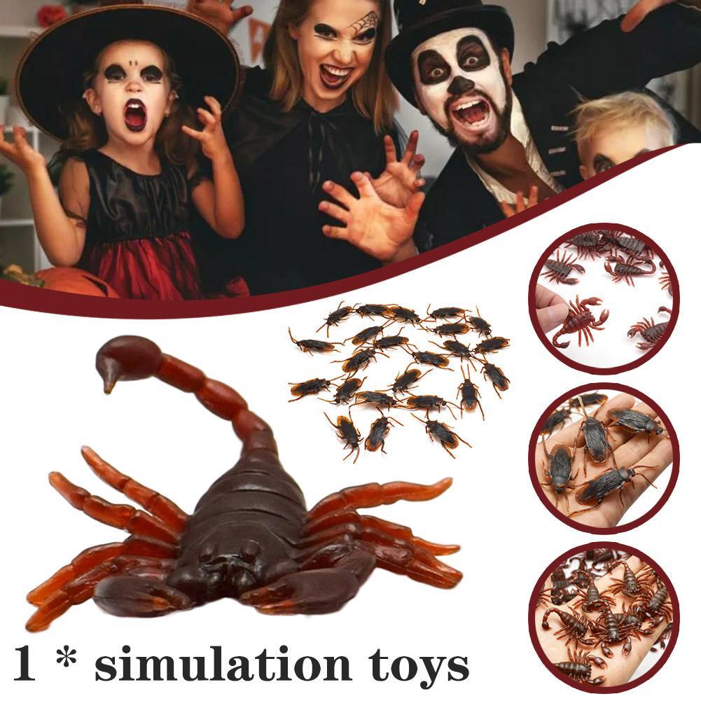 Đồ Chơi Hình Con Gián Giả Kinh Dị Vui Nhộn Cho halloween d4f2