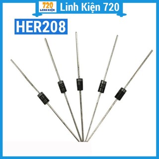 Linh kiện bán dẫn diode xung her308 3a, her208 2a 1000v