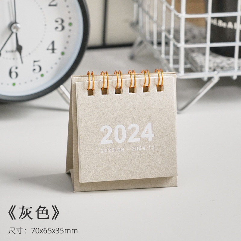 Lịch Để Bàn 2024 mini Thiết Kế Đơn Giản Sáng Tạo