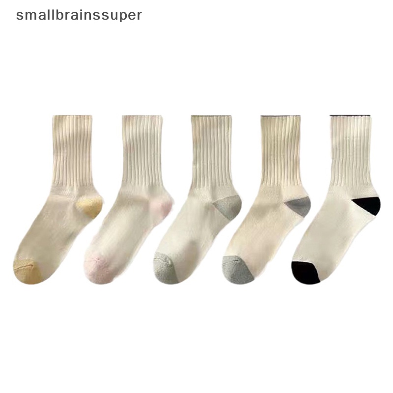Smallbrainssuper 1 Đôi Tất Dày Giữ Ấm Mùa Đông Mềm Mại Thoải Mái Dành Cho Nữ sbs