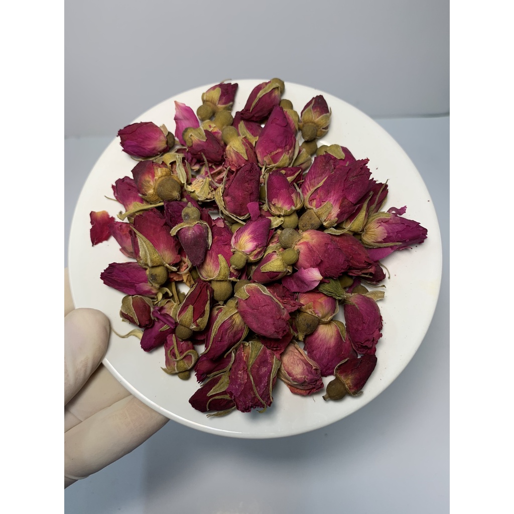 Trà hoa hồng (hộp 150g), hoa hồng sấy lạnh , trà hoa quả, trà thảo mộc, hàng loại 1, đẹp da, giảm stress | BigBuy360 - bigbuy360.vn