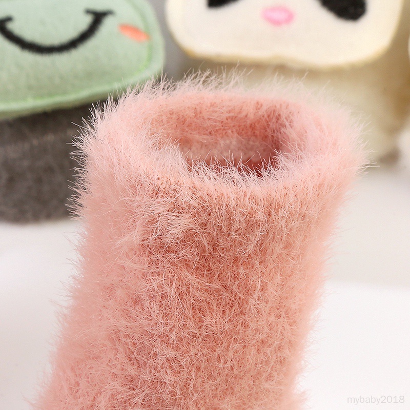 Vớ cotton Dài Chống Trượt Mềm Mại In Họa Tiết Hoạt Hình Dễ Thương Cho Bé Trai Và Gái Sơ Sinh