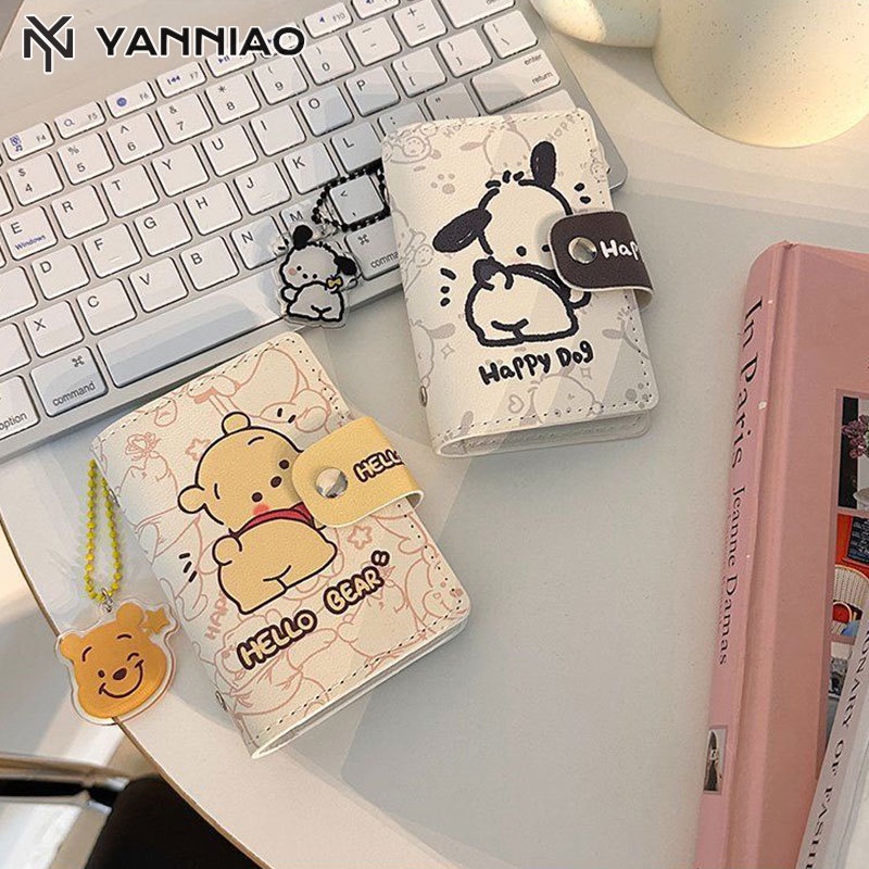 Yaniao Ví Đựng Thẻ Cỡ Lớn Thiết Kế Xinh Xắn Cho Nữ