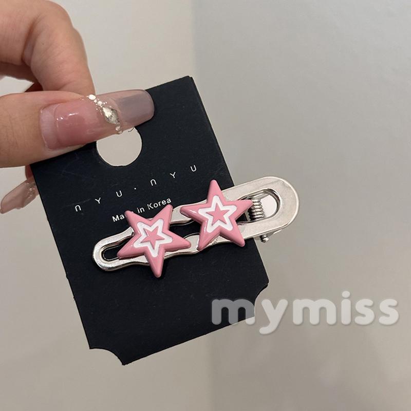 Kẹp Tóc Nơ Hình Ngôi Sao Nhỏ Dễ Thương Cho Nữ 1 Tuổi