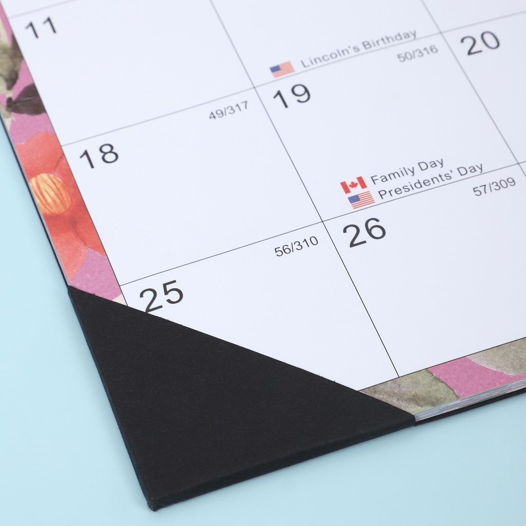 Lịch Để Bàn jan 2024 - dec 2024, 12 Tháng Để Bàn Kích Thước 17 "x 12"