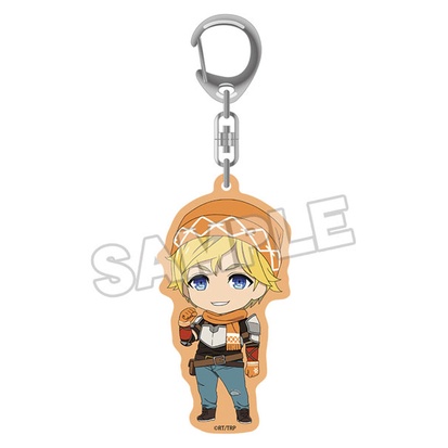 Móc khóa RWBY: Ice Queendom xiao long ren nikos zaiden nora Phụ kiện trang trí túi xách Balo