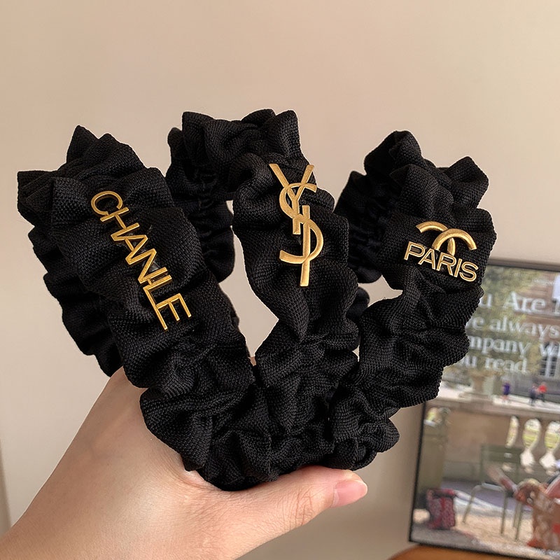 Đen Băng Đô Cài Tóc Phong Cách Hàn Quốc Cao Cấp Cho Nữ