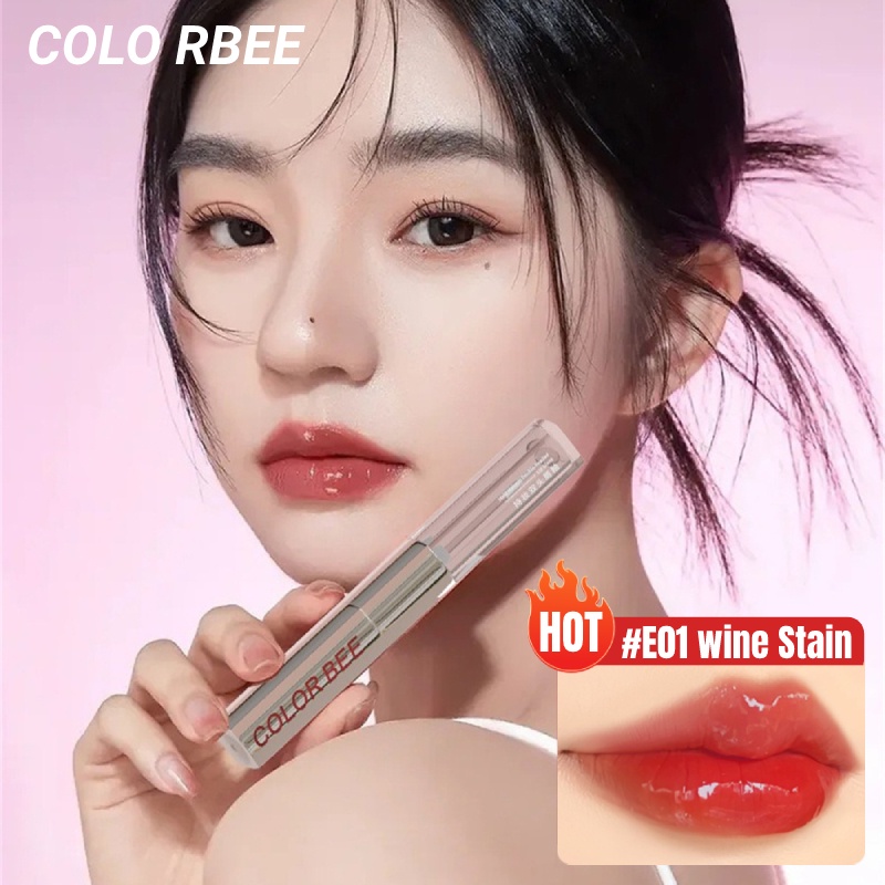 Son tint colorbee 7 Màu Hai Đầu - Son Bóng Gương Lâu Trôi Và Không Dễ Dính Chống Thấm Nước Trang Điểm Mùa Đông Mới
