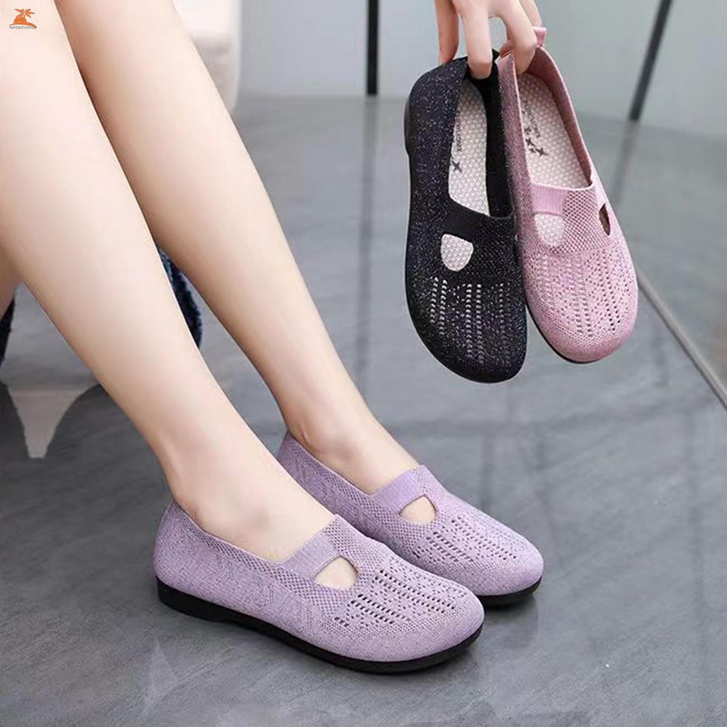 Giày Thể Thao Chống Trượt Siêu Nhẹ Thời Trang Dành Cho Nữ