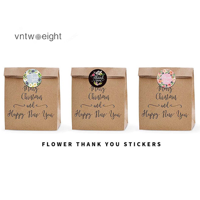 500 Nhãn Dán thank you sujian333 Cho Tiệc Cưới