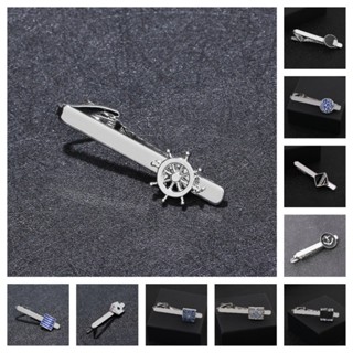 1 Cái Nam Chất Lượng Kinh Doanh Kẹp Cà Vạt Đồng Chuyên Nghiệp Pinwheel Neo Cà Vạt Kẹp Nhiều Phong Cách Đơn Giản Cá Tính Cà Vạt Kẹp