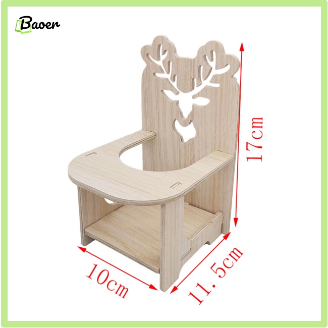 Ghế Ăn mini 100% Chính Hãng Cho Chuột Hamster / Nhím / Heo