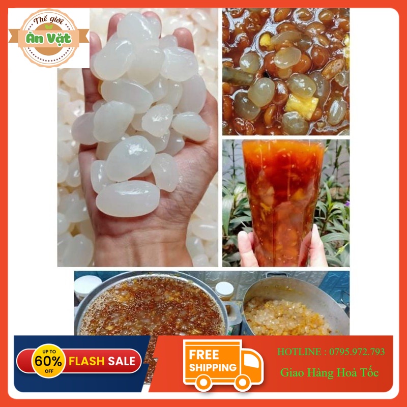 Me hat mềm rim hạt đác và khóm,