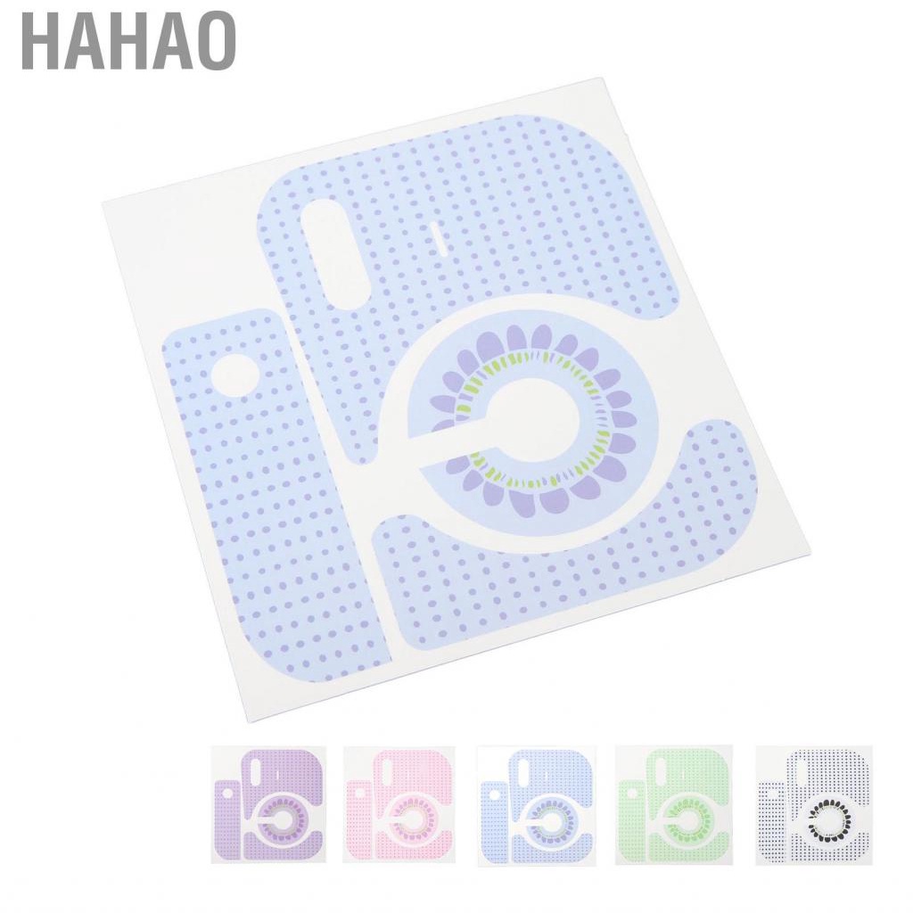 Hahao Body Stickers Polka Dot Sunflower Pattern PVC Creative Decorative Decal for Instax Mini12 Instant Camera DIY
