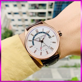 Đồng hồ nam chính hãng Frederique Constant Yacht Timer GMT FC-350VT4H4 - Máy cơ tự động - Kính Sapphire NEW