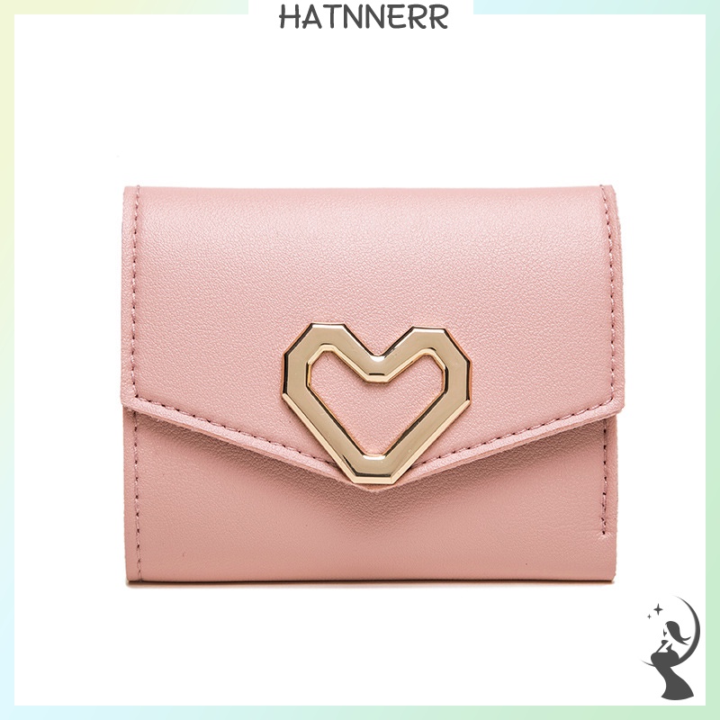 Ví Ngắn Hình Trái Tim Thời Trang Cho Nữ fhs