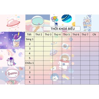 Thời Khoá Biểu Phi Hành Gia TKB61 A5