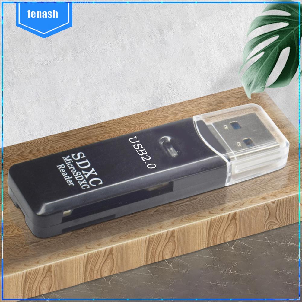 Đầu Đọc Thẻ Nhớ micro sd tf 2 Trong 1 usb 3.0 / 2.0 Cho laptop