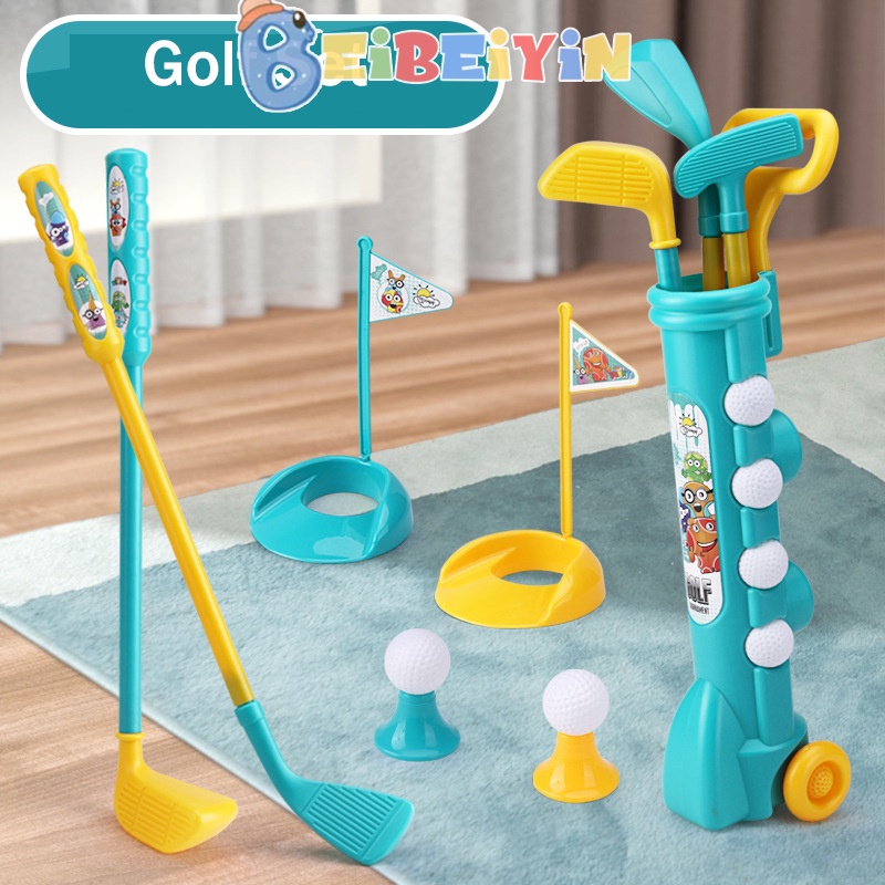 Beibeiyin Đồ Chơi Thể Thao Đánh golf Tương Tác Giữa Ba Mẹ Và Bé