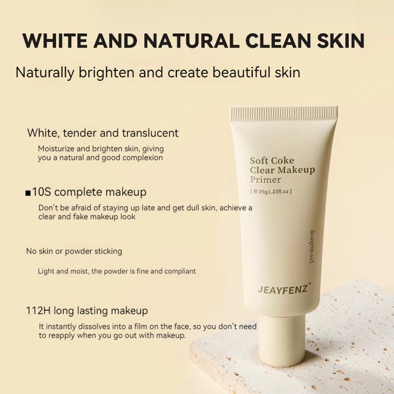 Jeayfenz Kem Lót Trang Điểm okbo Chiết Xuất Bưởi Làm Trắng Da Và Dưỡng Ẩm Không Gây Khó Chịu