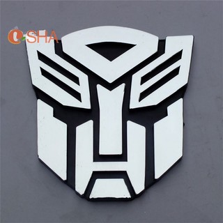 Logo transformers 3d Dán Trang Trí Xe Hơi Độc Đáo