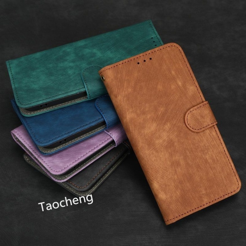 Bao Da Điện Thoại Dạng Ví Nắp Lật Có Ngăn Đựng Thẻ Và Dây Đeo Sang Trọng Cho redmi 13 c redmi13c 4g 2023 Ốp