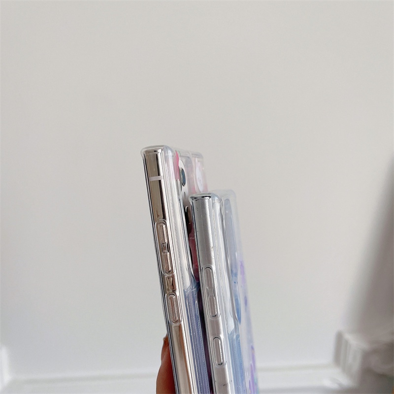 Bao Da Điện Thoại Phối Cát Chảy Hình Hoa tulip Cho samsung s23fe a14 a04s samsung s23 ultra galaxy s23 + s22 ultra s21fe note 20 ultra note 10 Ốp
