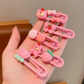 Set 5 Kẹp Tóc Dễ Thương Cho Bé Gái