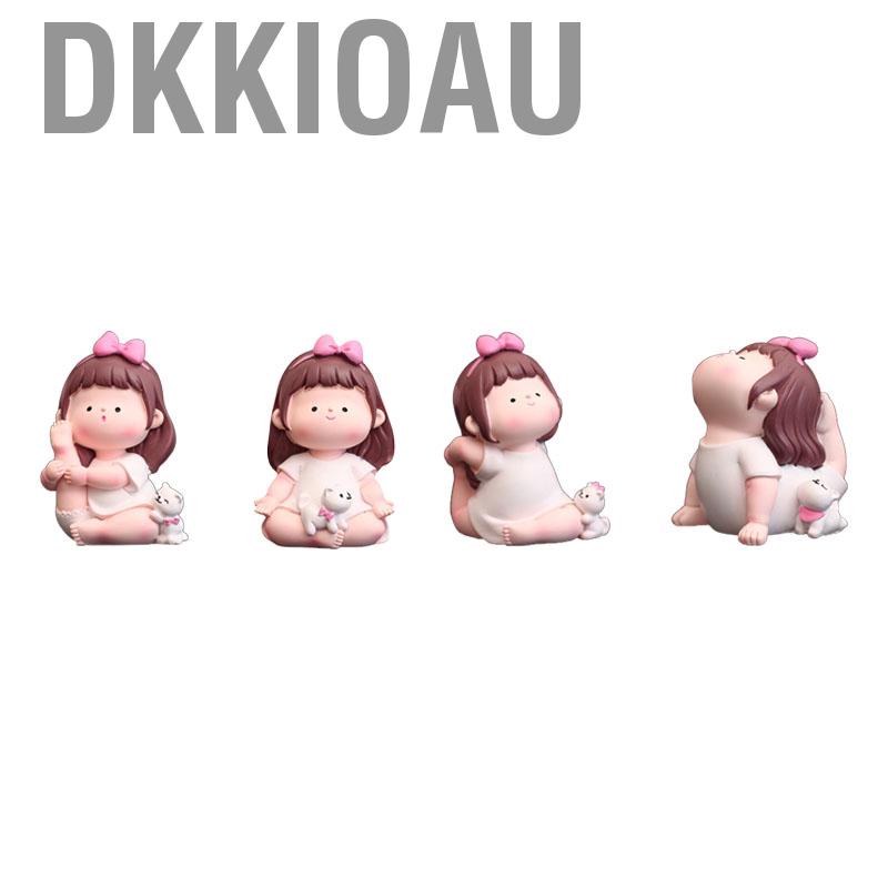 Dkkioau Yoga Girl Figurine  Sports Lovely for Home