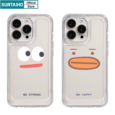 Suntaiho Ốp Điện Thoại tpu Mềm Chống Sốc Họa Tiết Ngộ Nghĩnh Cho iphone 15 14 12 13 11 pro max ip 7 8 plus iphon x xs xr xs max
