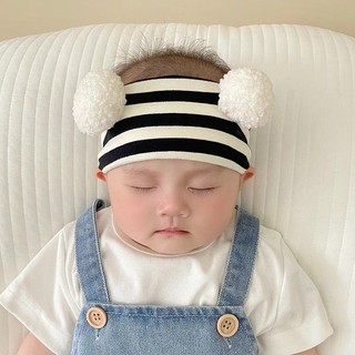 Dễ Thương Băng Đô Cài Tóc Họa Tiết Sọc Đáng Yêu Cho Bé