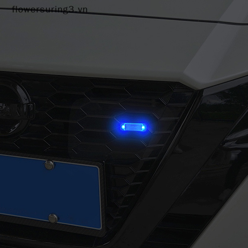 # Hot # Đèn led mini Cảnh Báo Ban Đêm Không Dây Sử Dụng Năng Lượng Mặt Trời Chống Trộm