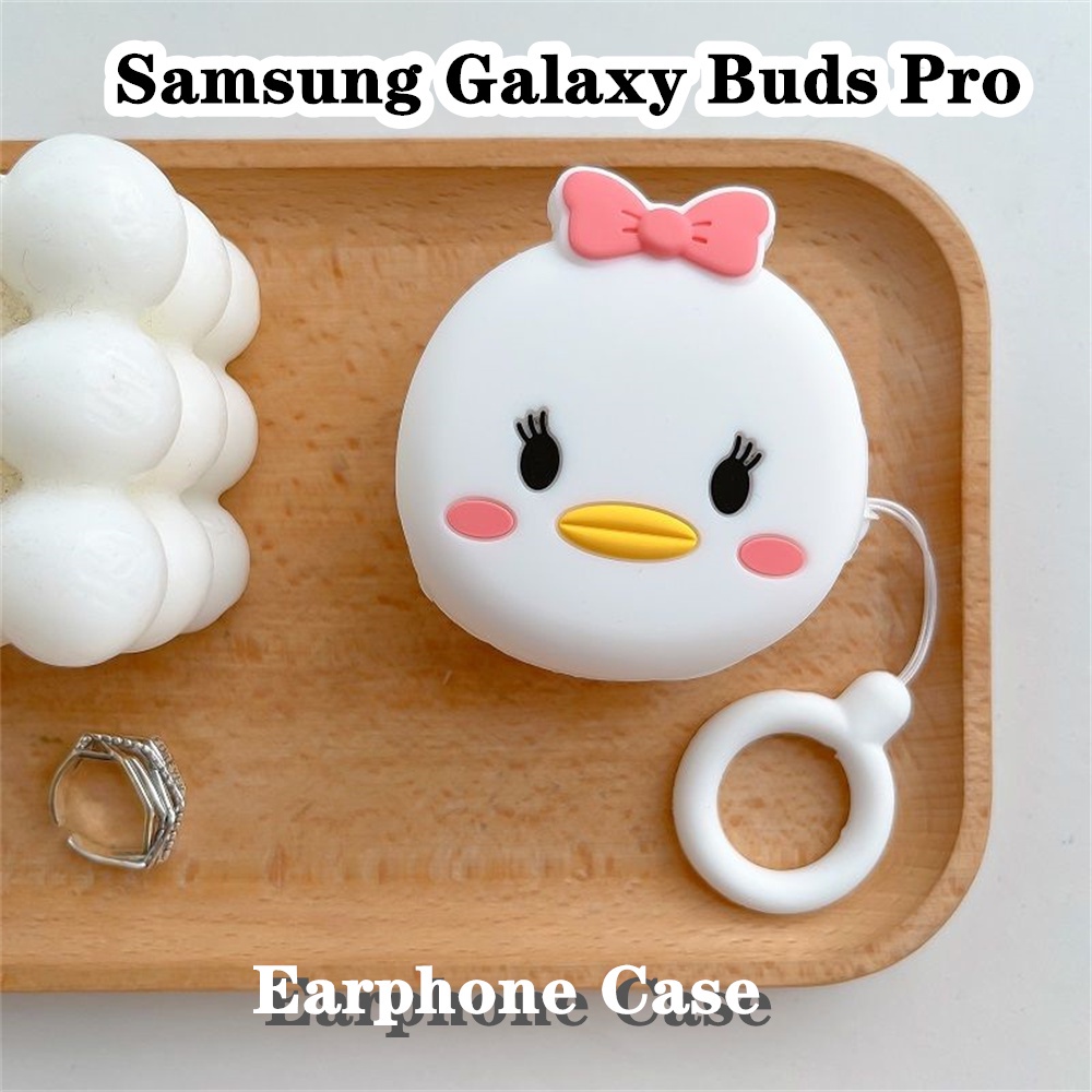 Vỏ Bảo Vệ Hộp Sạc Tai Nghe samsung galaxy buds pro no.2 Bằng Silicon Mềm Hình shiba inu