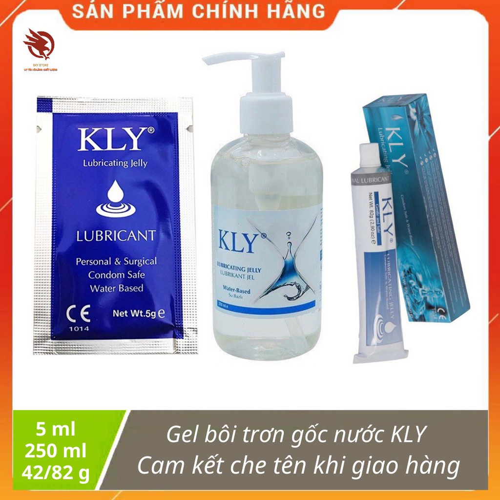 - Gel bôi trơn gốc nước KLY từ Thổ Nhĩ Kỳ, An toàn, Hiệu Qủa