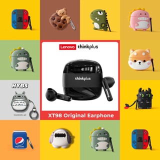  Cho Lenovo Thinkplus XT98 Case ốp tai ng Vỏ Bảo Vệ Hộp Sạc Tai Nghe Họa Tiết Hoạt Hình Kuromi Sheathi Dễ Thương 