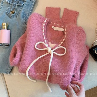 Áo Khoác cardigan Dệt Kim Mềm Mại Thời Trang Cho Nữ
