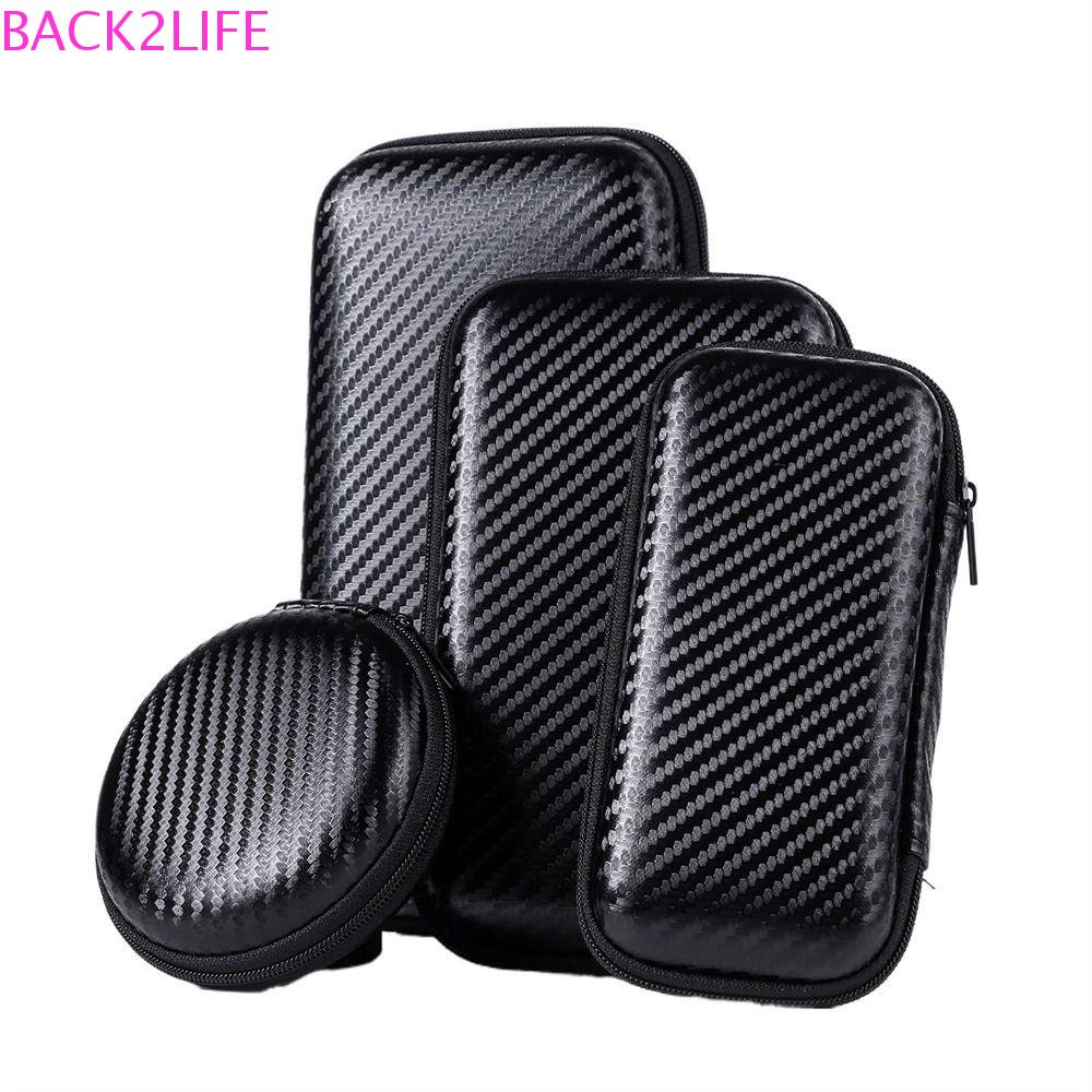 Lưng Túi Đựng Bảo Vệ Tai Nghe / Ổ Cứng mini Có Khóa Kéo eva Bền Bỉ Dành Cho Đi Du Lịch 2Lilife Ốp