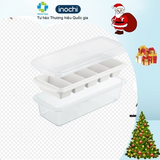 Khay đá thanh 5 viên Kari làm đá, làm thạch, trữ đồ ăn dặm chính hãng Inochi