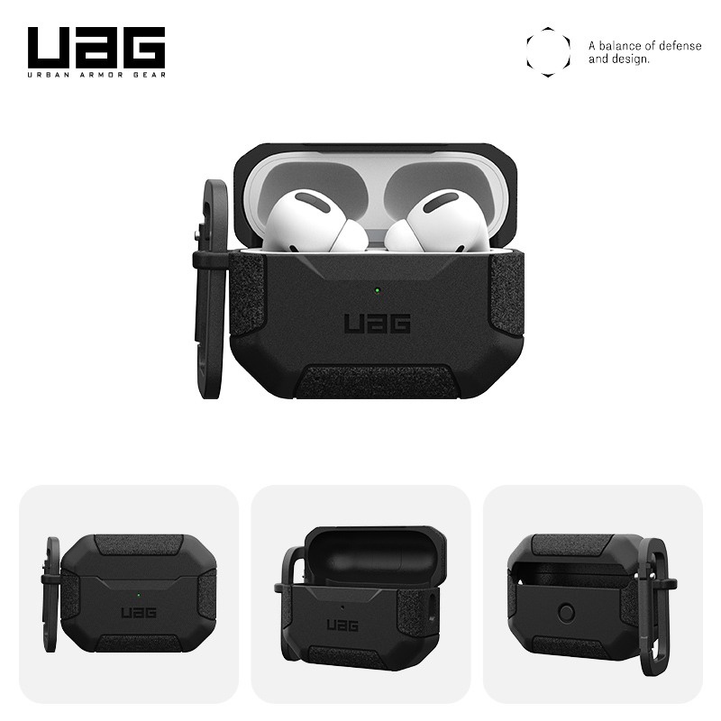 Ốp Tai Nghe Bluetooth Mờ UAG Cho AirPods Pro 2 AirPods 1 2 3 Pro2 Airpod2 Airpods3 Vỏ Bảo Vệ Chống S