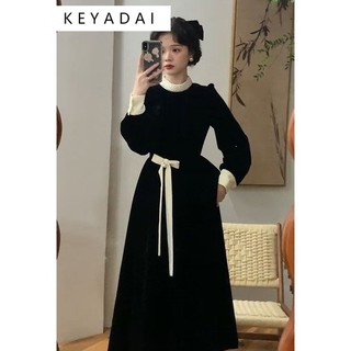 KEYADAI Chic váy nữ Đầm Body Cho thời váy Hàn Phong Trendy Popular Thể thao WLQ2410893 2Z240109