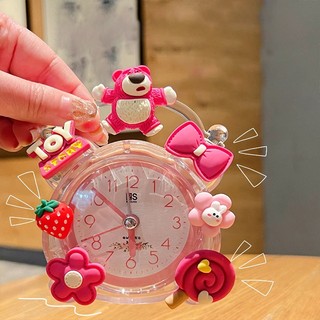 Đồng Hồ Báo Thức Họa Tiết Hoạt Hình Xinh Xắn Dành Cho Bé