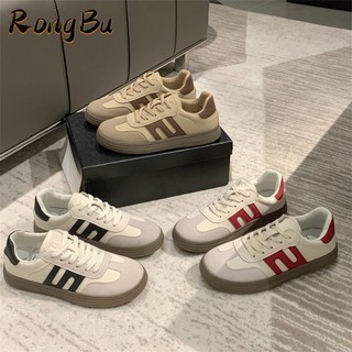 RongBu Giày Sneaker Đế Mềm Thời Trang Mới 2024 Cho Nữ