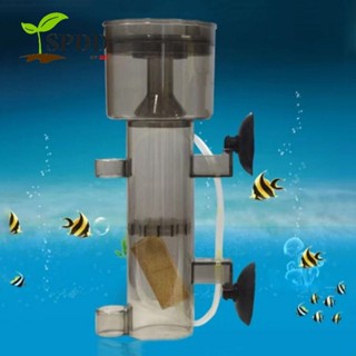 SPDD Spdd Bể Cá Protein Skimmer, Nhựa Treo Tường Bộ Lọc Khí Nén, Phụ Kiện Bể Cá Cốc Hút Với Gỗ Không Khí Khí Nén Protein Tách Cho Gia Đình Bể Cá